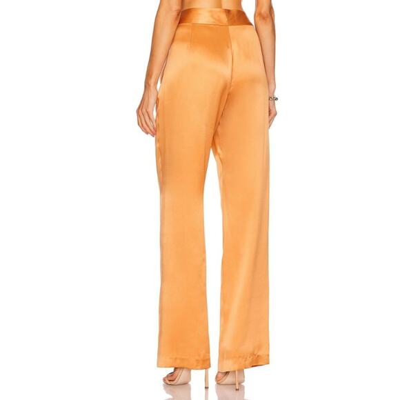 The Sei Wide Leg Trouser in Apricot NWT Size 0 - Picture 3 of 4